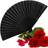 Shein Black Classic Folding Hand Fan