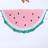 Shein Cute Watermelon Shaped Foldable Pinata