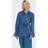 Only Onlsmilla LS Asym Tie Shirt - Blue Denim