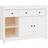 vidaXL 814555 White Sideboard 100x74cm