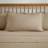 Dunelm Pure Cotton Oxford Pillow Case Brown (76x48cm)
