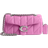 Coach Tabby Shoulder Bag 20 with Puffy Quilting - Nappa Leather/Silver/Fuschia