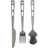 Lifeventure Basic Titanium Camping Cutlery Set 3pcs