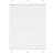 vidaXL Polyester White 110x100cm