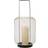 Sinnerup Sia Glass Large Black/Transparent Lanterne 36.5cm