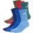 adidas Sportwear Cushioned Crew Socks 6-pack - Dark Blue/Royal Blue/Olive Strata/Pure Ruby