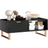 Homcom Marble Effect Black Coffee Table 50x100cm