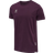 Hummel Move Grid Cotton T-shirt S/S Men - Grape Wine