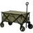 OutSunny Folding Garden Trolley With Board