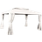 Hillerstorp Luxor Pavilion - White 3x4 m