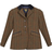 Shires Kid's Aubrion Saratoga Jacket - Rust Check