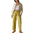 Free People Tahiti Cargo Trousers - Citronelle