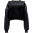 Nike Sportswear Phoenix Fleece Over Oversized Crew Neck Sweatshirt Women's - Black/Sail