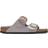 Birkenstock Arizona Hammered Big Buckle Natural Leather Patent - High-Shine Faded Purple