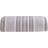 Allure Bath Fashions Stripe Bath Towel Grey (125x70cm)