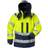 Fristads High Vis Airtech Class 3 4515 GTT Shell Jacket - High Vis Yellow/Navy