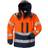 Fristads High Vis Airtech Class 3 4515 GTT Shell Jacket - High Vis Orange/Navy