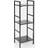 OHS 3 Tier Manhattan Black Shelving System