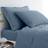 Dunelm Pure Cotton Oxford Pillow Case Blue (76x48cm)