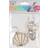Art Studio DIY Wood Key Rings Neutral