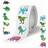 Shein 500 Pcs/Roll Dinosaur Stickers - Cute Cartoon Kids Rewards Teen Party Supplies - Aesthetic Scrapbook Stickers For Water Bottles,Laptop,Luggage - Waterproof Vinyl Decals - Perfect Choice For Christmas And Easter Gifts Stickers,Stickers Kids,Dinosaur Stickers,Dinosaur Stationery,Kids Christmas Stickers,Stickers For Boys,Stickers,Stickers For Kids,Stickers Kids,Teen Boy Stickers,Water Bottle For Boys,Fun Stickers
