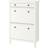 IKEA HEMNES 2 Compartments White Skoställ 89x127cm