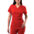 Adar Womens Pro Elevated V-Neck Scrub Top - Apple