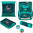 Herlitz UltraLight Plus School Bag Set - Green Rex