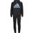 adidas Men Sportswear Big Logo Terry Track Suit - Black