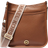 Michael Kors Luisa Large Pebbled Leather Messenger Bag - Luggage