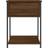 vidaXL 825851 Brown Oak Bedside Table 45x44cm