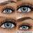 Shein 1 Pair Natural Color Lens Eyes Color Cosmetic Contact Lens Blue Green Colored Lenses For Eyes Yearly Beauty Contact Lens
