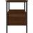 vidaXL 826051 Brown Oak Sengebord 36x34cm