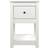 vidaXL 821731 White Bedside Table 30x40cm