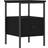 vidaXL 826043 Black Sängbord 36x34cm