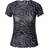 Urban Classics Ladies Mesh Tee T-Shirt - Asphalt/Black