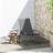 Alfresco Garden Rocking Chair High Back Grey