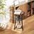 Homcom 3-Tier End Rustic Brown Small Table