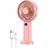 Shein Mini Handheld Fan Baby Pink