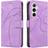 GANGXUN Flip Case for Galaxy S25 Plus Curved Pressure Line
