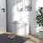 Homcom Shoe with Cushion and Flip Drawer 62x26x47.5cm White Storage Bench