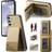 GANGXUN Yellow Rfid Blocking Leather Case