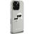 Karl Lagerfeld iPhone 16 Pro 3D Rubber Double Heads Mobilskal