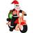 Bon Noel 1.7M Light Up Motorcycle Decoration