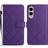 GANGXUN Flip Case for Galaxy S25 Edge Diamond Embossed Wallet