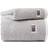 Lexington Icons Original Striped Guest Towel White, Grey (70x50cm)