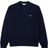 Lacoste Men's Fleece Crew Neck Sweatshirt - Midnight Navy