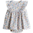 H&M Frill-Trimmed Bodysuit Dress - White/Floral (1218179012)