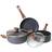 nuovva - Cookware Set with lid 5 Parts