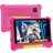 Ainmel Kids Tablet 7 inch, Android 13 Tablets for Kid, 5GB RAM+32GB ROM 128GB Expand, Parental Control, Kids Software Pre-Installed, Dual Camera, Android Learning Tablet with Proof Case (Pink)